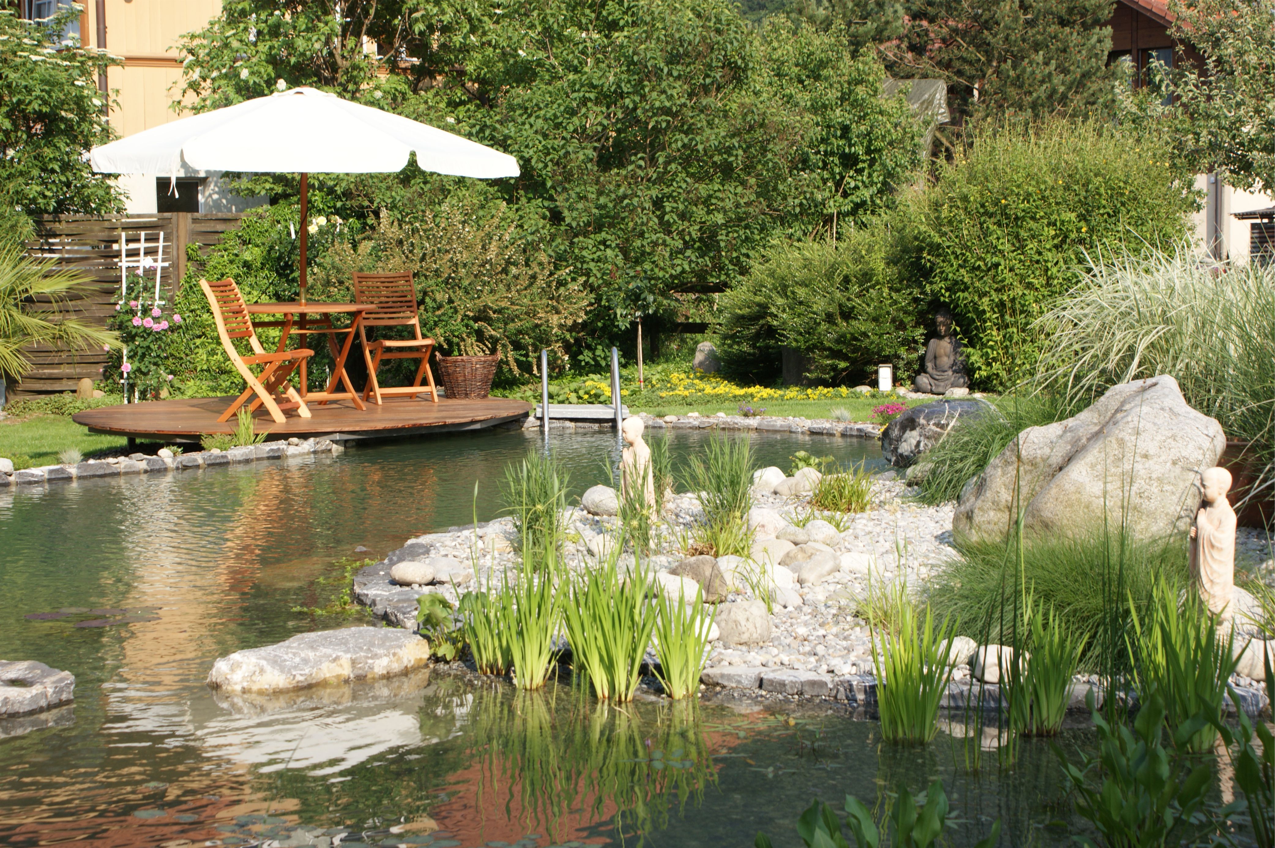 Badeteich, Naturpool, Schwimmteich